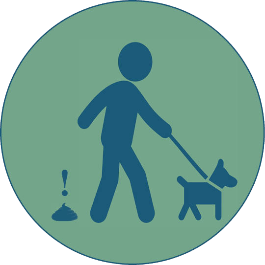 icon dispose of pet waste properly
