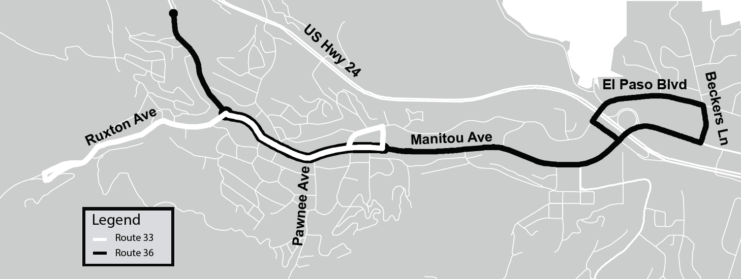 map of route