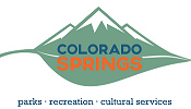 Colorado Springs - Parks, Recreation, Cultural Services. Link goes to Parks home page.