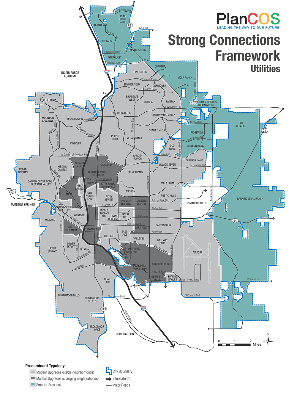 Utilities framwork map