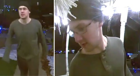 The suspect is described as a Caucasian male, approximately 6ft tall, 170lbs, and was last seen wearing a beanie hat, green/gray shirt, and black pants. 