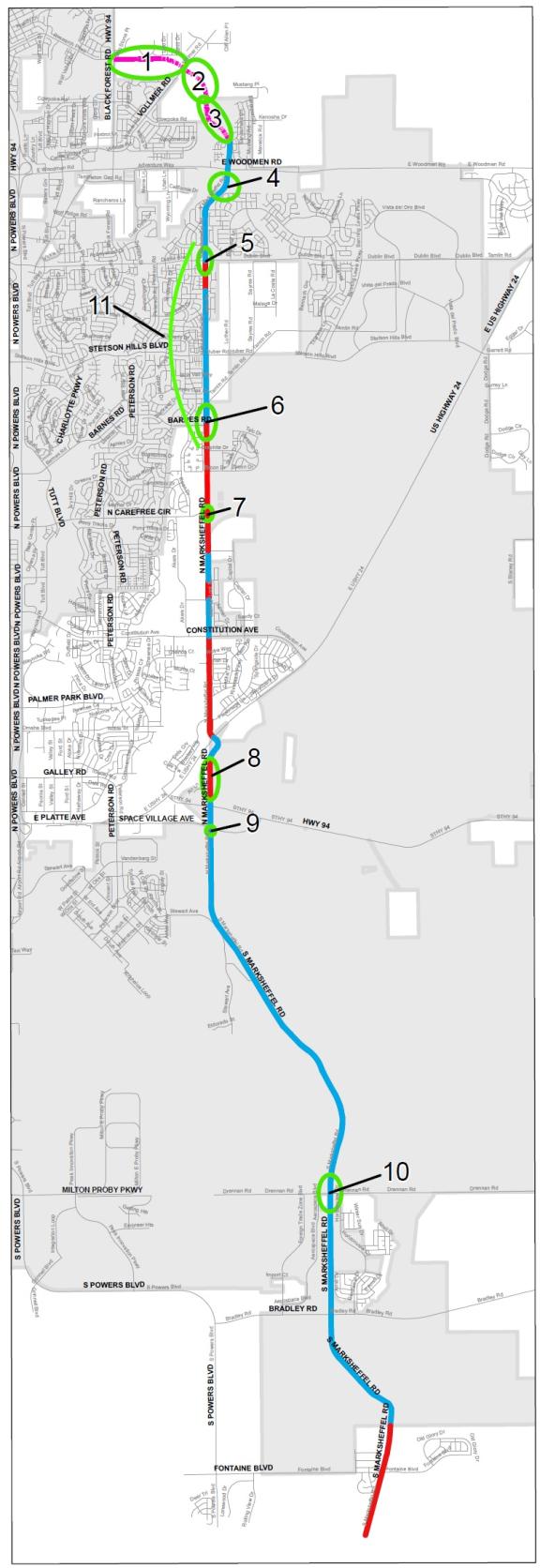 Marksheffel Widening and Area Improvements | City of Colorado Springs