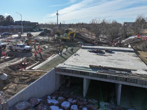 January 2026 Galley Bridge Aerial View