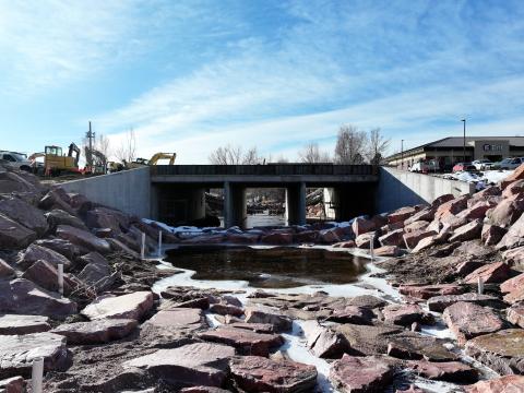 January 2026 New Culvert under Galley Road