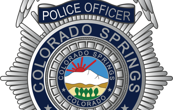 Colorado Springs Police Department badge officer