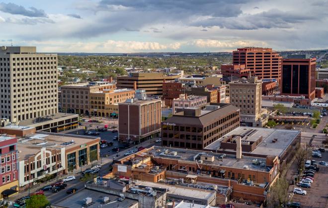 photo of downtown colorado springs