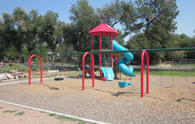 A kids playground space