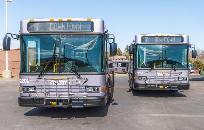 downtown shuttle buses