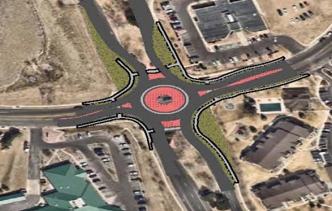rendering of roundabout