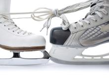 photo of ice skates